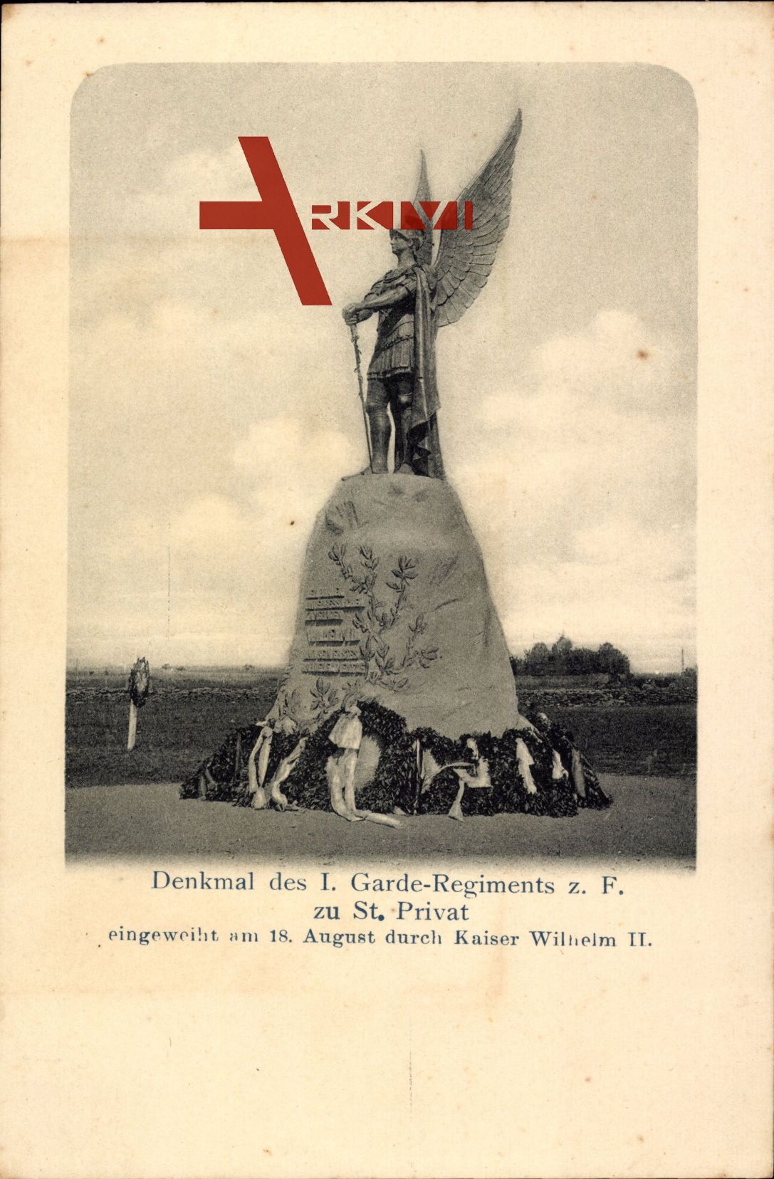 Regiment Denkmal des I. Garde Regiments zu Fuß, St. Privat