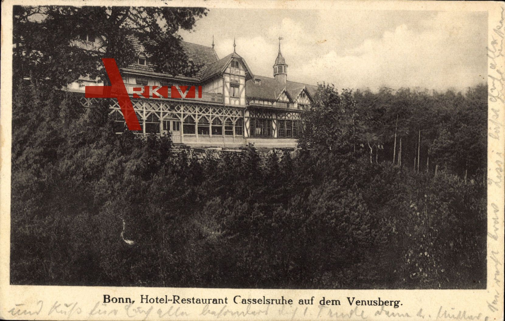 Bonn am Rhein, Hotel Restaurant Casselruhe auf dem Venusberg