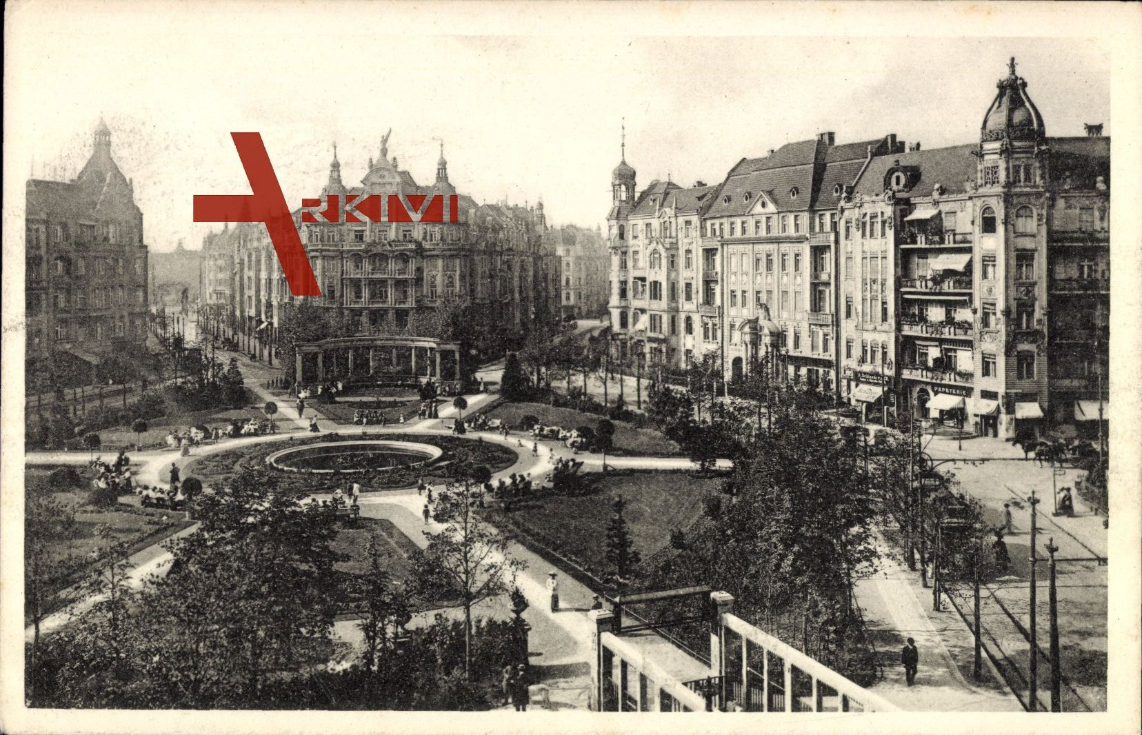Berlin Schöneberg, Blick auf die Viktoria Luiseplatz