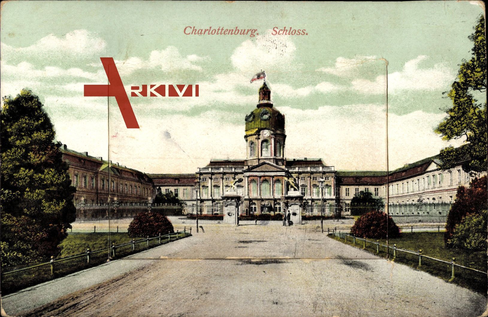 Leporello Berlin Charlottenburg, Schloss, Kaiser Wilhelm, Auguste Victoria
