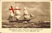 Segelfregatte Niobe, Seekadettenschulschiff bis 1890