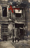 Berlin, Staßenkämpfe, Zerstörung am Mittelportal des Schlosses