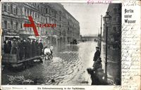 Berlin Kreuzberg, Überschwemmung in der Yorckstraße