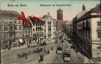 Berlin Mitte, Molkenmarkt und Spandauerstraße, Straßenbahnen 241 und 1408