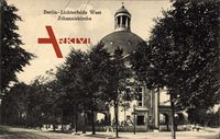 Berlin Steglitz Lichterfelde, Blick auf die Johanniskirche