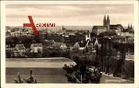 Quedlinburg Harz, Blick auf den Ort, Kirche,Fachwerkhäuser