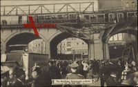 Berlin Kreuzberg, Hochbahnkatastrophe 1908, Gleisdreieck