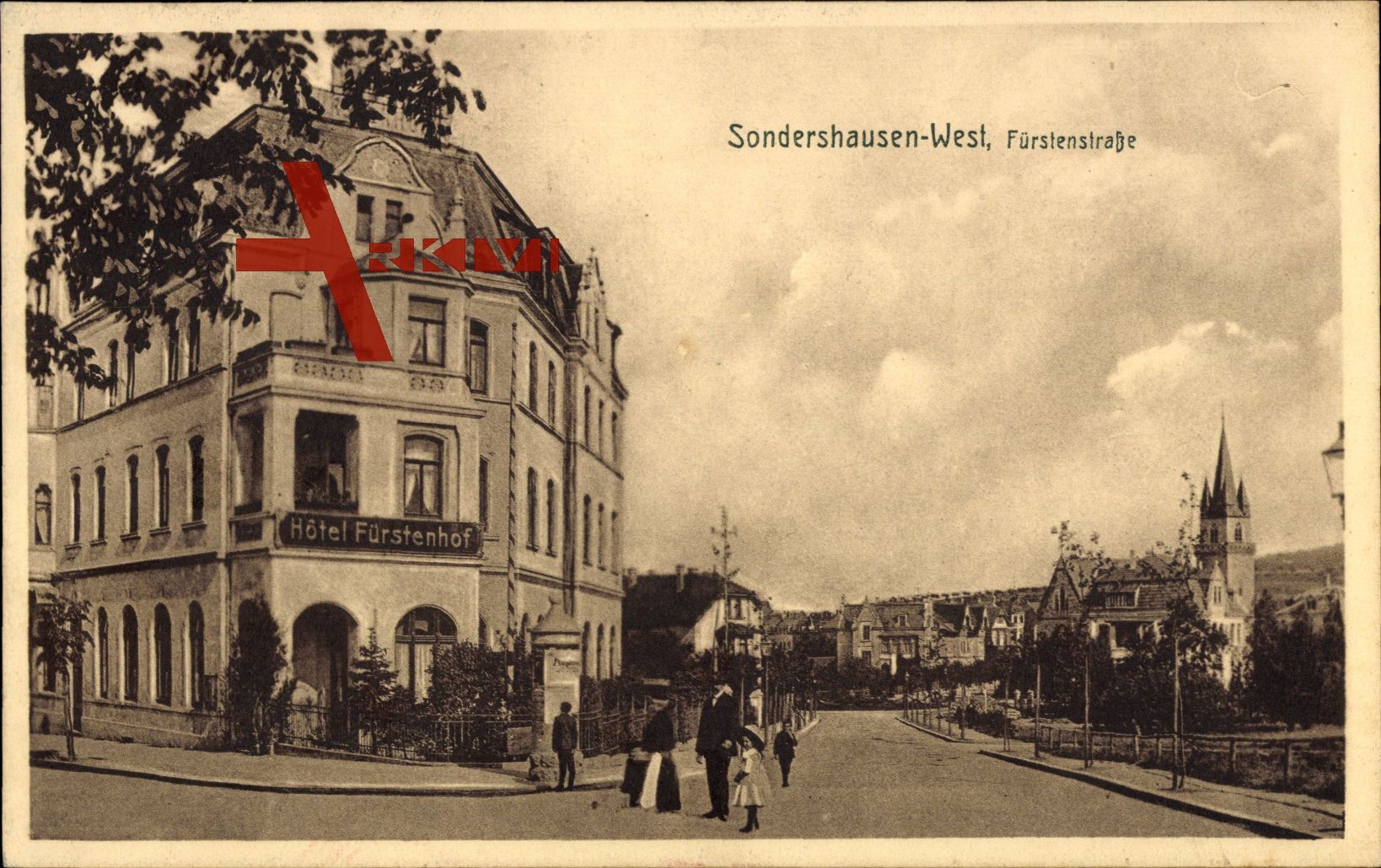 Sondershausen West, Hotel Fürstenhof, Fürstenstraße