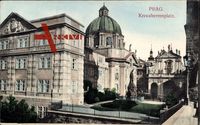 Praha Prag, Kreuzherrenplatz, Garten, Mariendenkmal