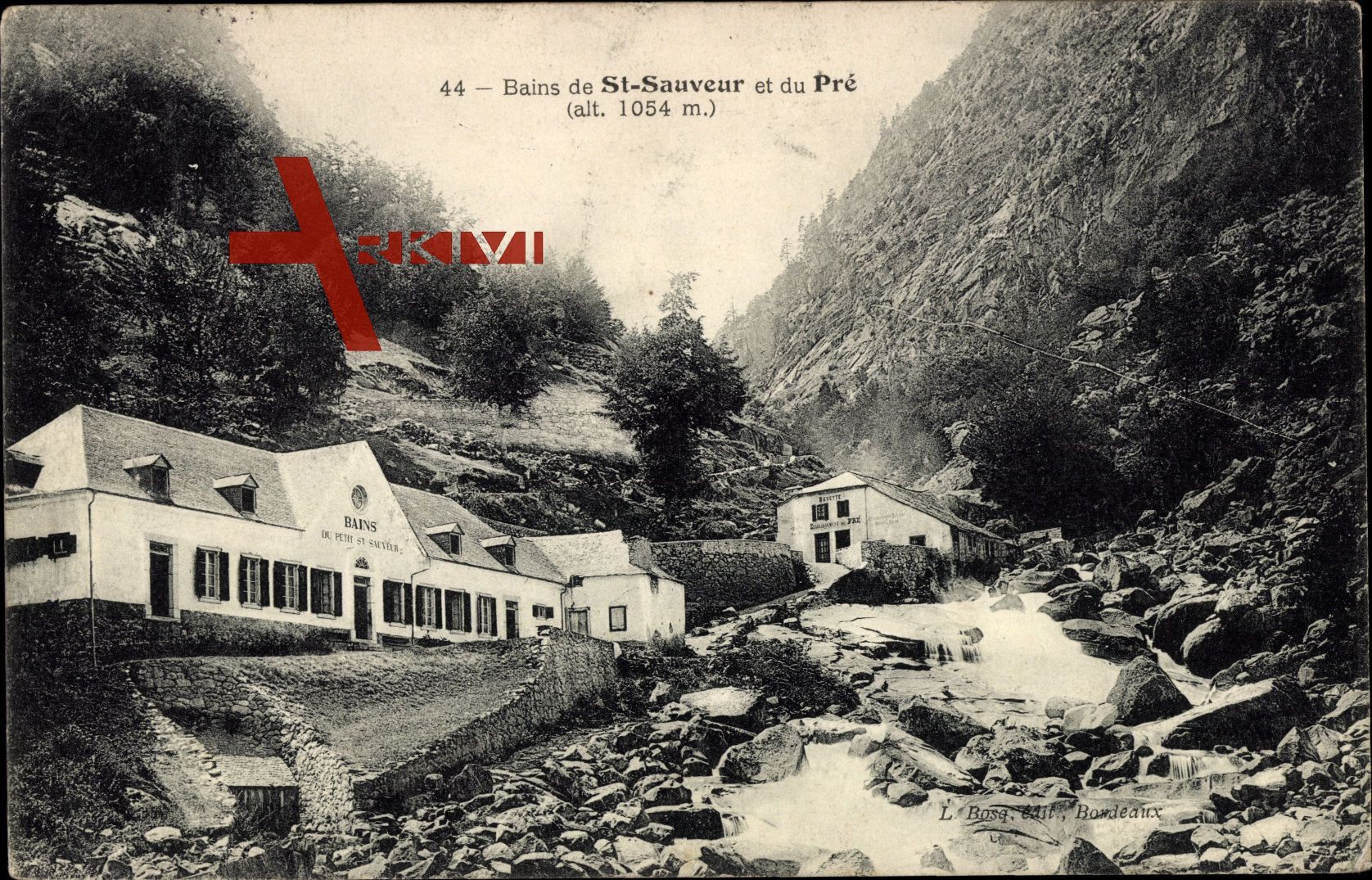 St. Sauveur Jura, Bains du Petit St. Sauveur, Pré, Cascades