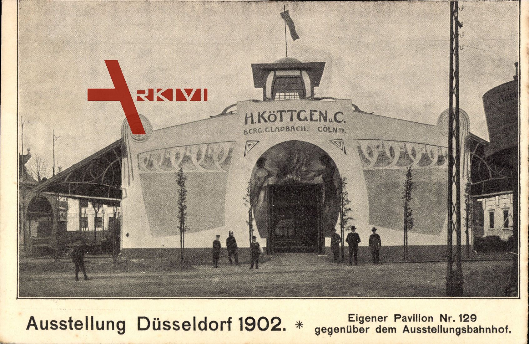 Düsseldorf, Ausstellung 1902, Pavillon H. Köttgen u. C.