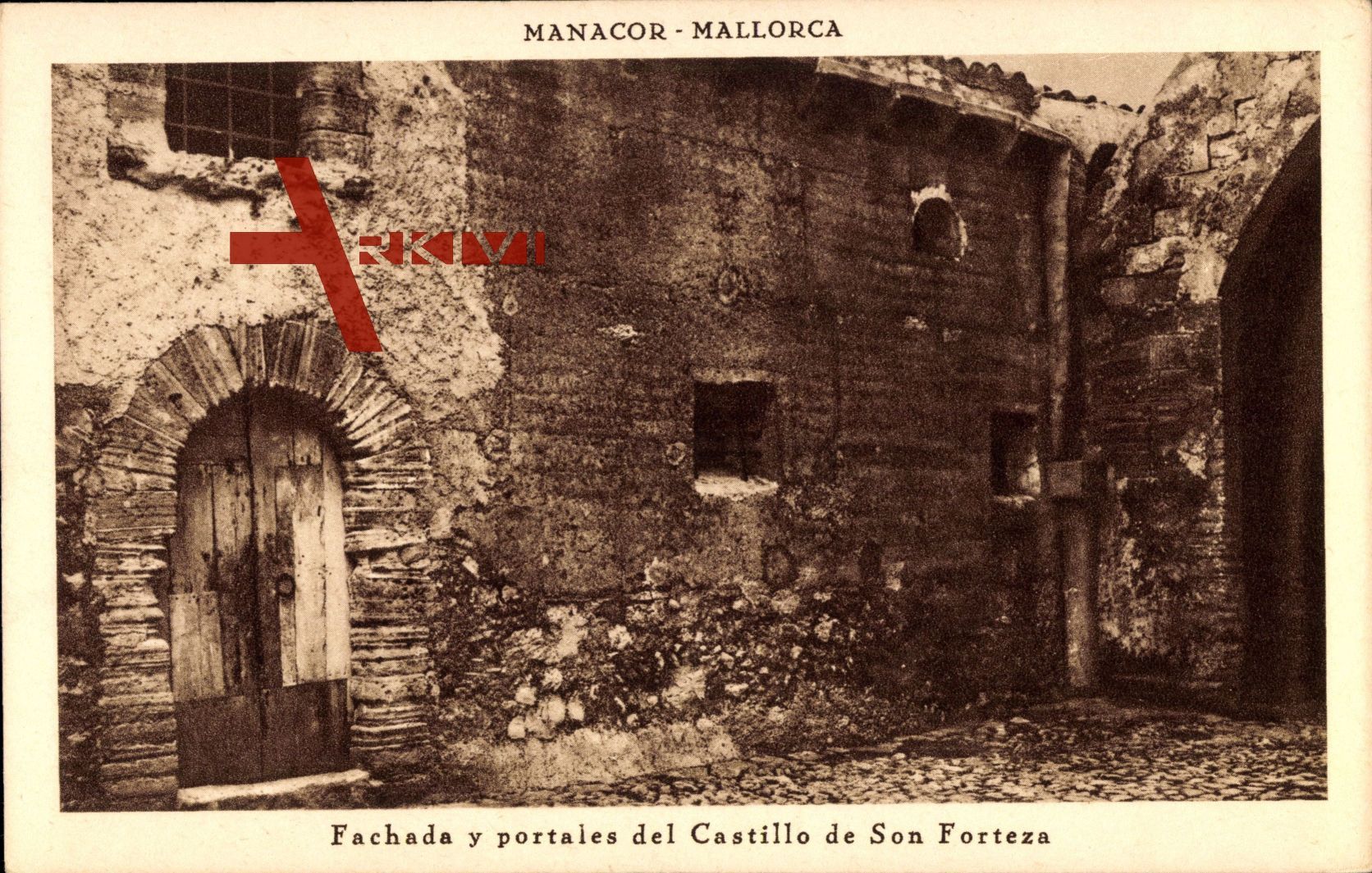 Manacor Mallorca Balearische Inseln, portales del Castillo de Son Forteza