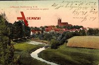 Woldenberg Neumark Ostbrandenburg, Blick auf den Ort vom Schützenplatz aus