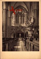 Berlin Wilmersdorf, Innenansicht der Kirche St. Marien, Orgel, Kanzel