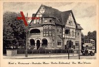 Berlin Zehlendorf, Hotel Restaurant Deutsches Haus, Besitzer Max Winster
