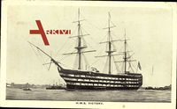 Britisches Kriegsschiff, HMS Victory, Segelschiff
