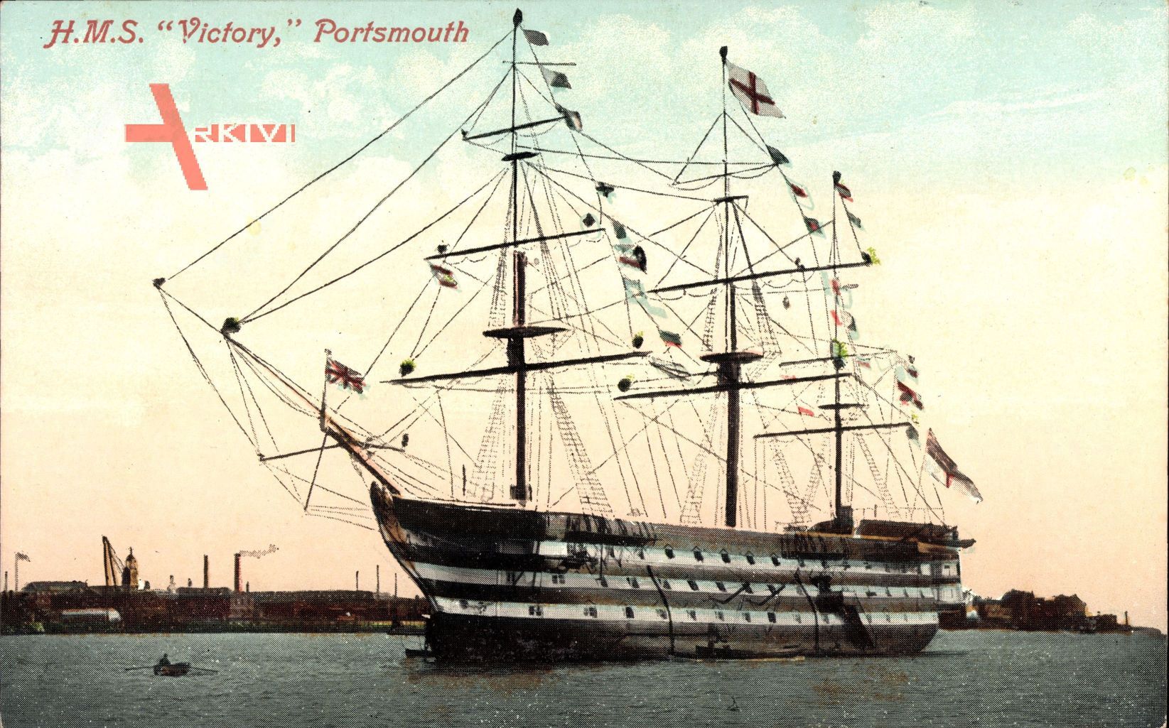 HMS Victory, Portsmouth, Segelschiff, Britisches Kriegsschiff