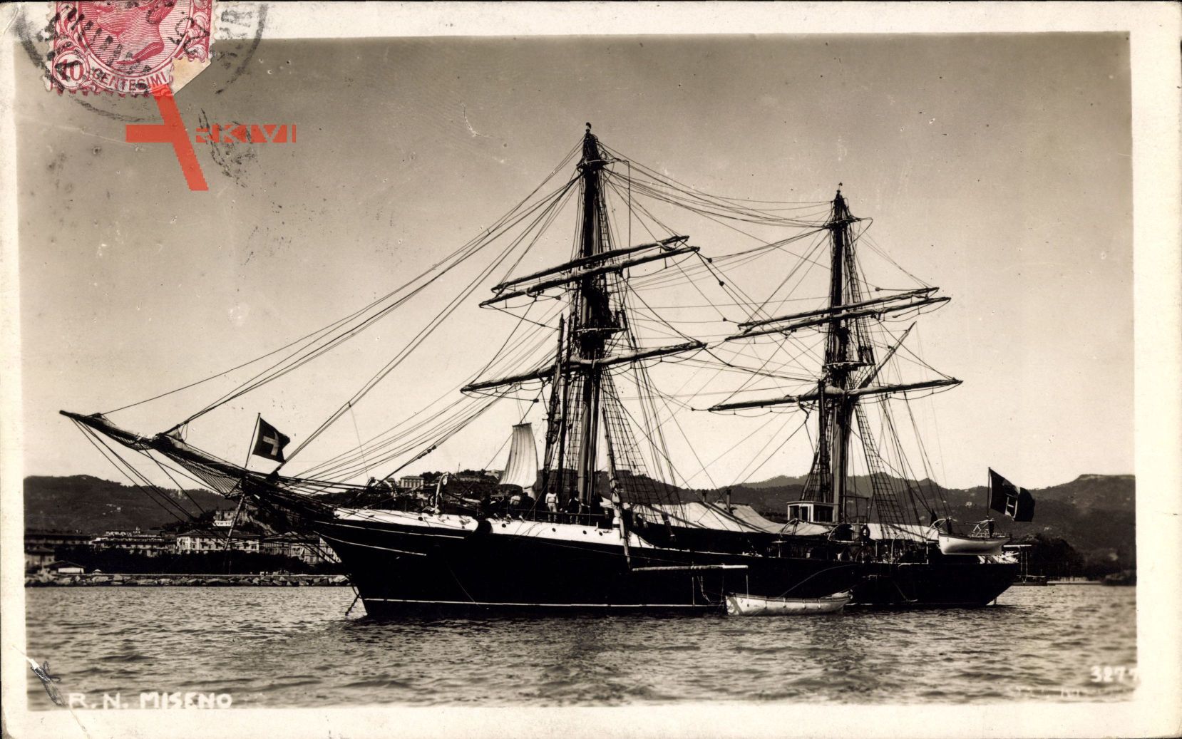 Italienisches Kriegsschiff RN Miseno, Segelschiff