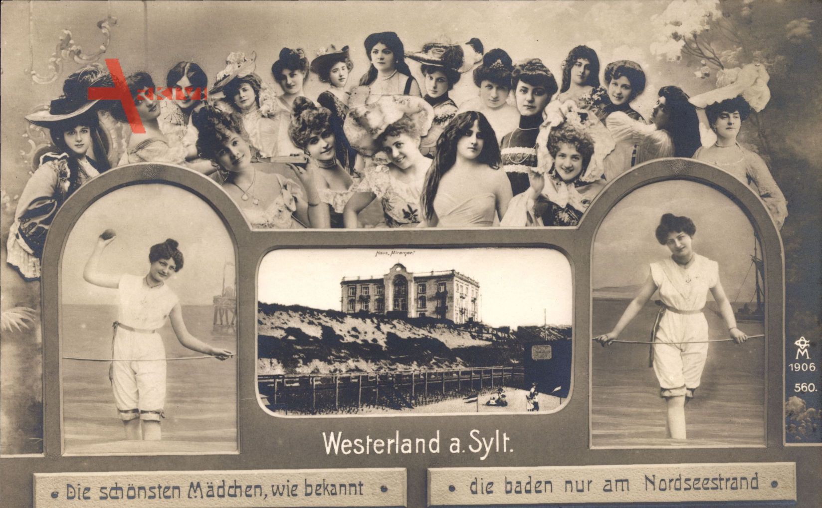Passepartout Westerland auf Sylt, Gasthaus am Strand, Schöne Mädchen