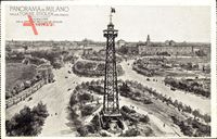 Milano Mailand Lombardia, Panorama dalla Torre Stigler nel Parco