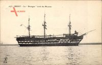 Brest, La Bretagne, École des Mousses, Franz. Segelschulschiff