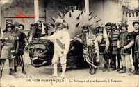 Tarascon Bouches du Rhône, Fête provencale, La Tarasque et ses Servants