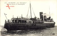 Le Havre, Paquebot Le Normannia, Dampfschiff, London & South Western Railway