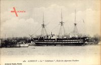 Lorient, Le Calédonien, École des Apprentes Fusiliers, Segelschulschiff