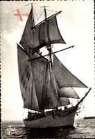 Segelschiff l'Etoile, l'une des 2 goelettes de l'Ecole Navale