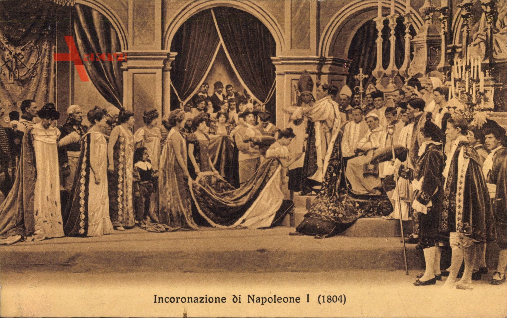 Incoronazione di Napoleone I, 1804, Napoleon Bonaparte, Krönung