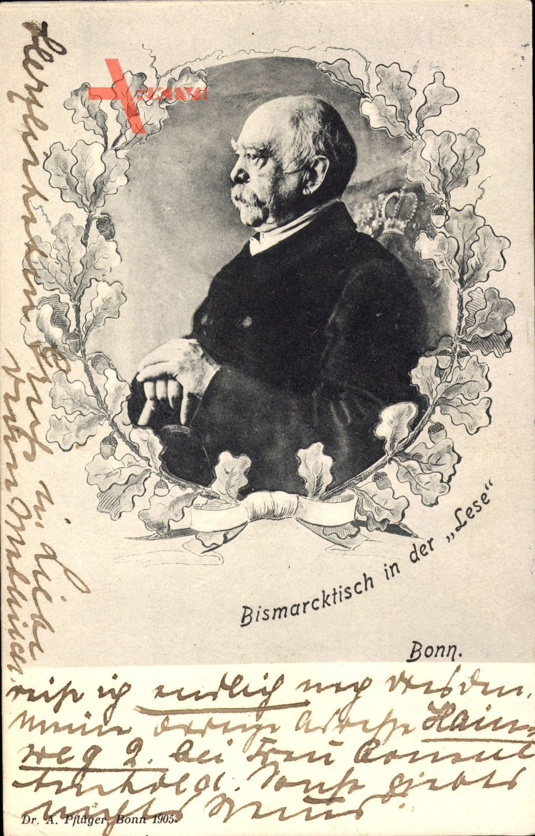 Fürst Otto von Bismarck, Bismarcktisch in der Lese, Bonn