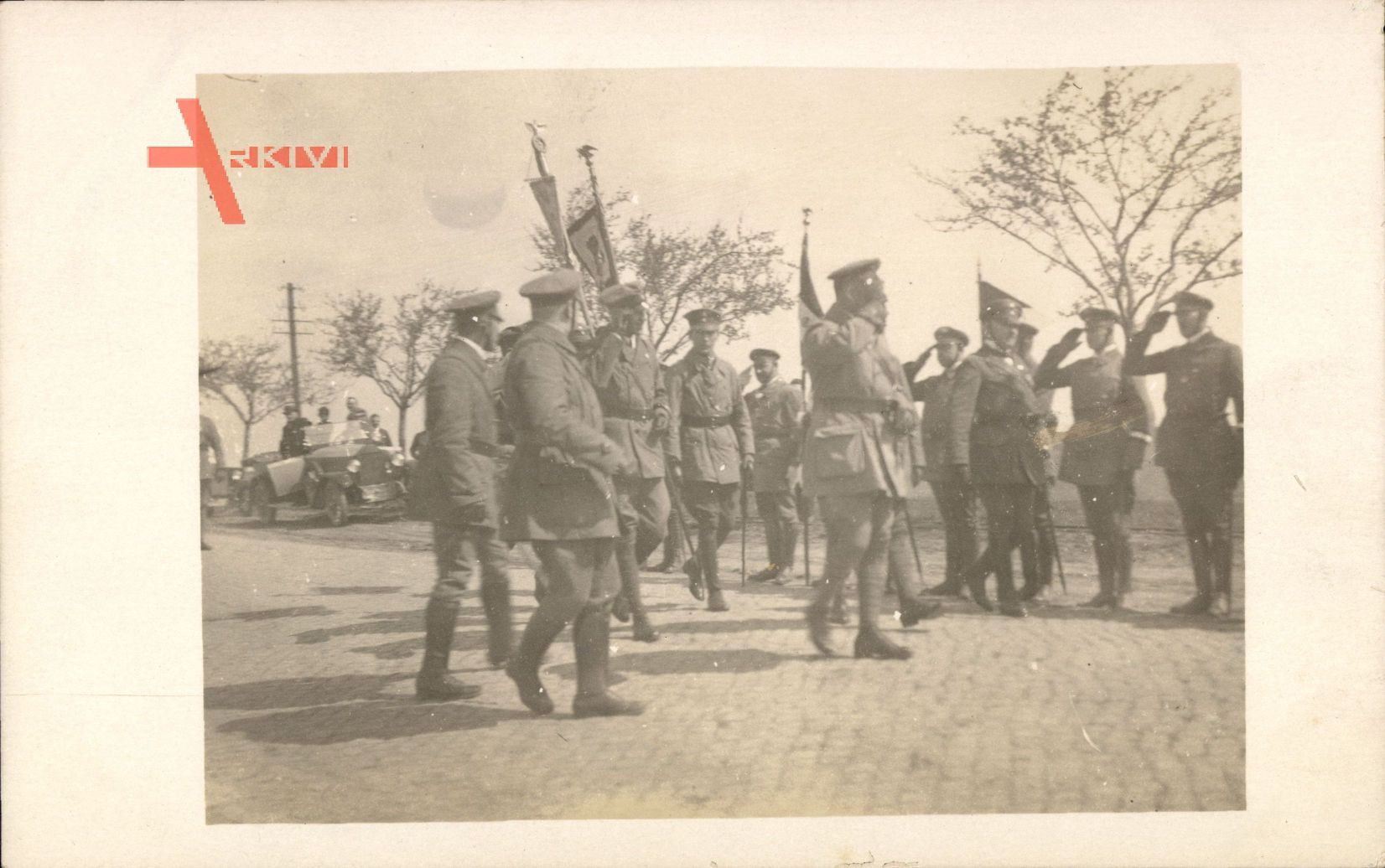 Aschersleben, Frontsoldatenzug Mai 1925, Standarten