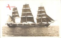 Segelschiff, Caracciolo, Dreimastbark, Ansicht Steuerbord