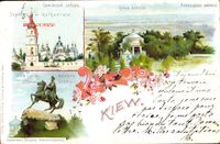 Kiew Ukraine, Sophienkathedrale, Bohdan Chmelnyzkyj Denkmal