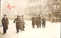 Berlin, Spartakusaufstand 1919, Spartakisten mit Gewehren