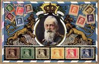 Briefmarken Bayern, Prinzregent Luitpold von Bayern, Zieher