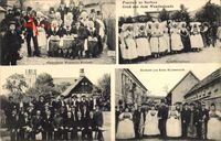 Serbow Ostbrandenburg, Wendenland, Hochzeit aus Kreis Hoyerswerda