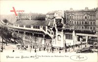 Berlin Kreuzberg, Die Hochbahn am Halleschen Tor, Bahnhof