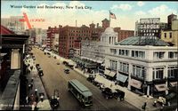 New York City, Winter Garden and Broadway, Straßenbahn