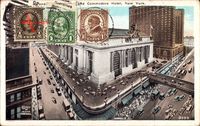 New York City USA, Grand Central Terminal and Commodore Hotel, 42nd Street