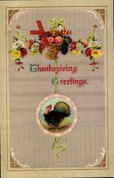 Thanksgiving Greetings, Truthahn