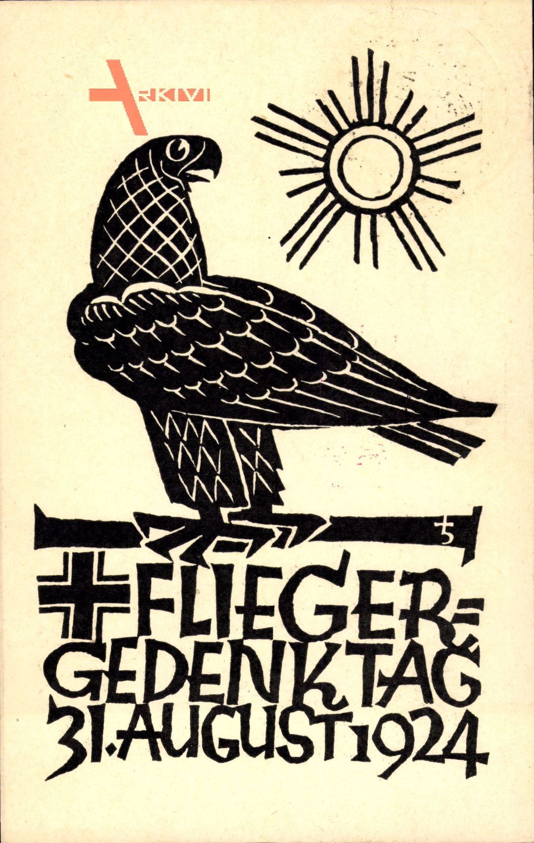 Fliegergedenktag, 31 August 1924, Adler, PP81 C4