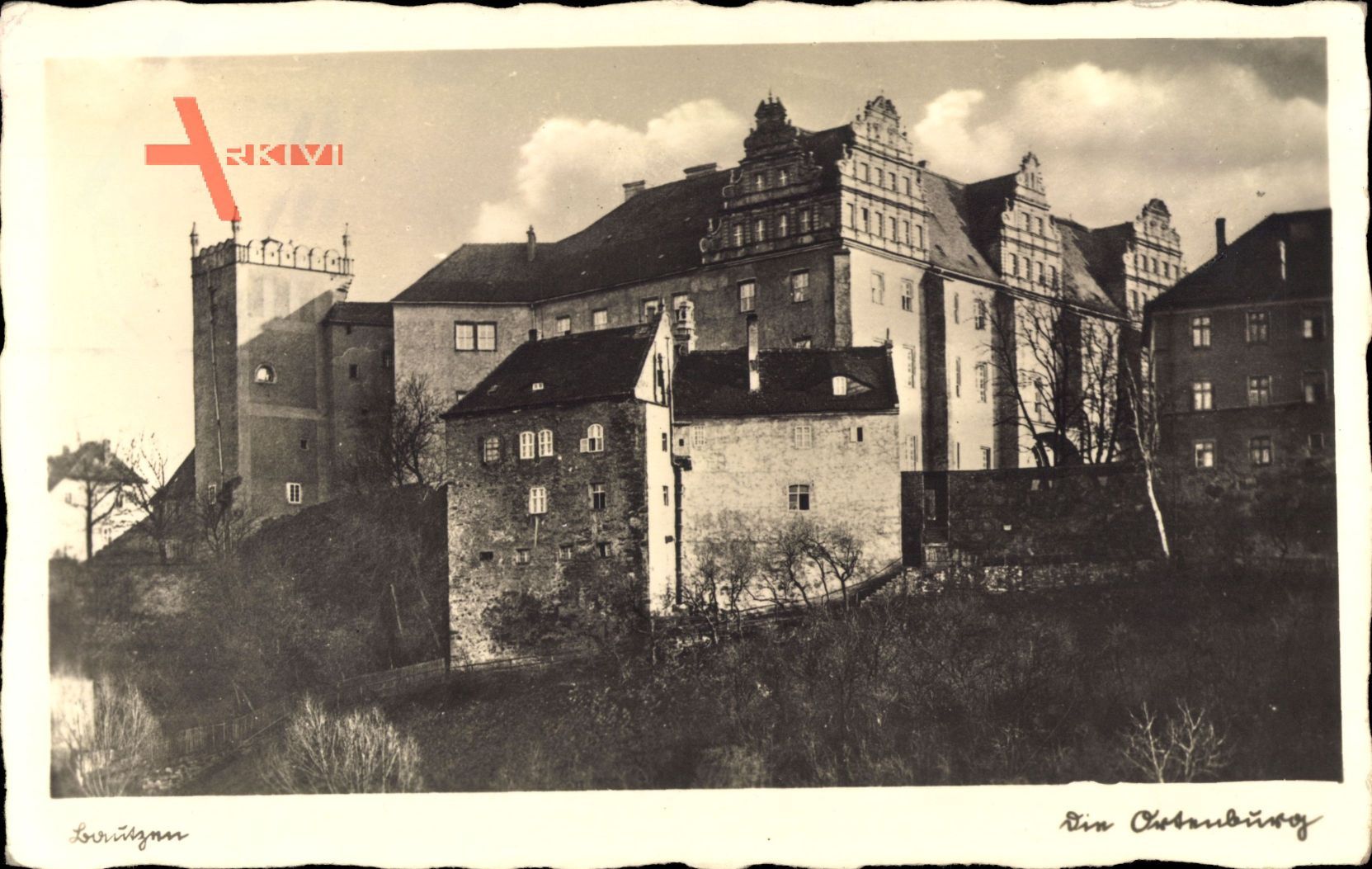 Bautzen in der Lausitz, Blick auf die Ortenburg