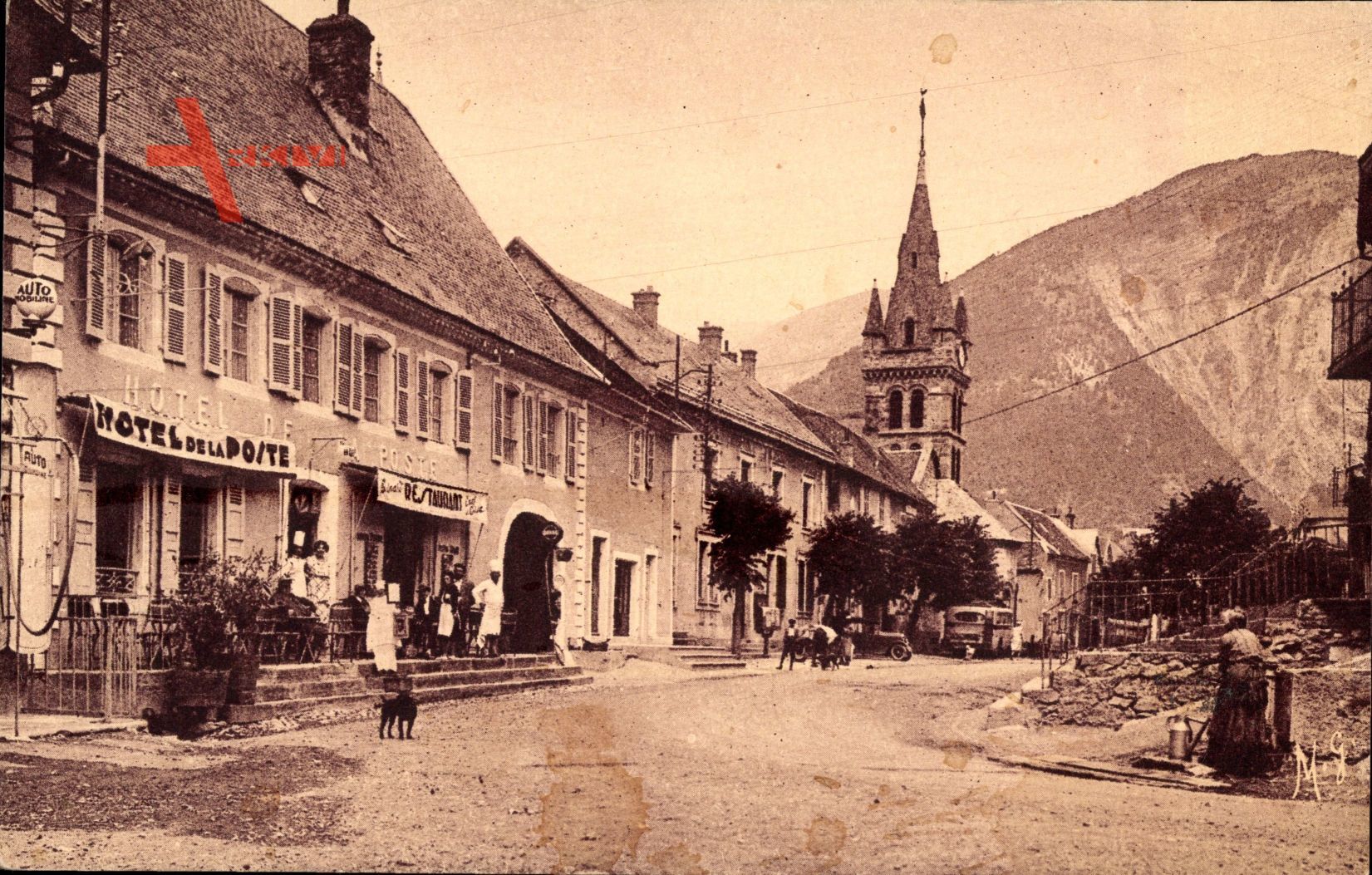 Corps Dauphiné Isère, Hôtel de la Poste sur la Route Napoléon