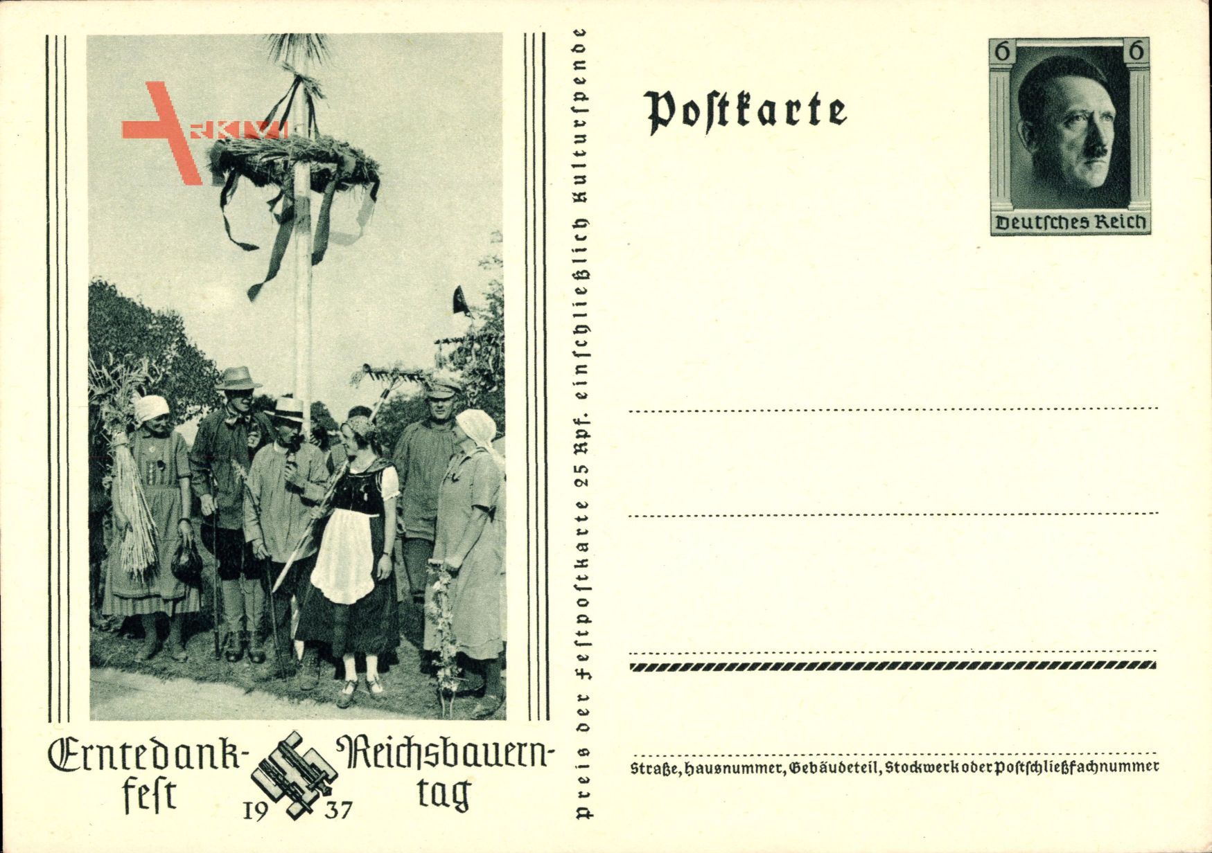 Erntedankfest, Reichsbauerntag 1937, III. Reich
