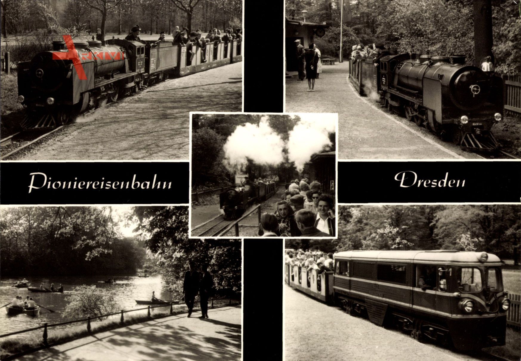 Pioniereisenbahn Dresden, Liliputbahn, Dampflokomotive