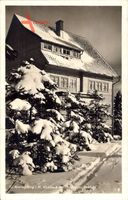 St. Andreasberg Braunlage, Klubhaus des Hamburger Skiklubs, Winter, Schnee