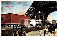 Paris, Expo, Weltausstellung 1937, Ausstellungsgebäude, Eiffelturm