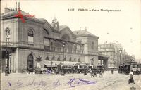 Paris, Gare Montparnasse, Bahnhof, Verkehr, Straßenbahn, Busse