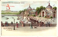 Paris, Expo, Weltausstellung 1900, Rive droite de la Seine